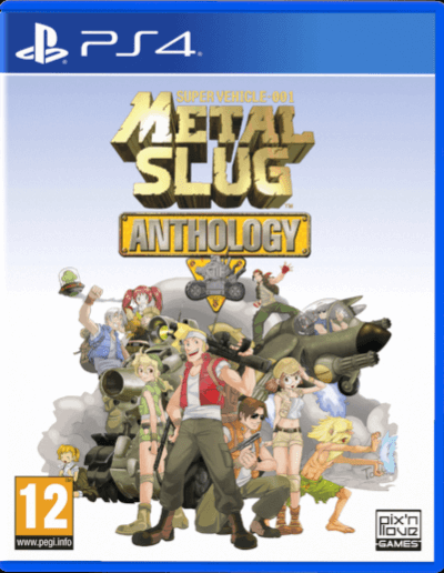 Metal Slug Anthology box art for Playstation 4
